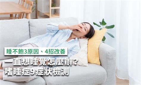 無時無刻想睡覺|一直想睡覺可能罹患嗜睡症？嗜睡恐有5大症狀，可用E…